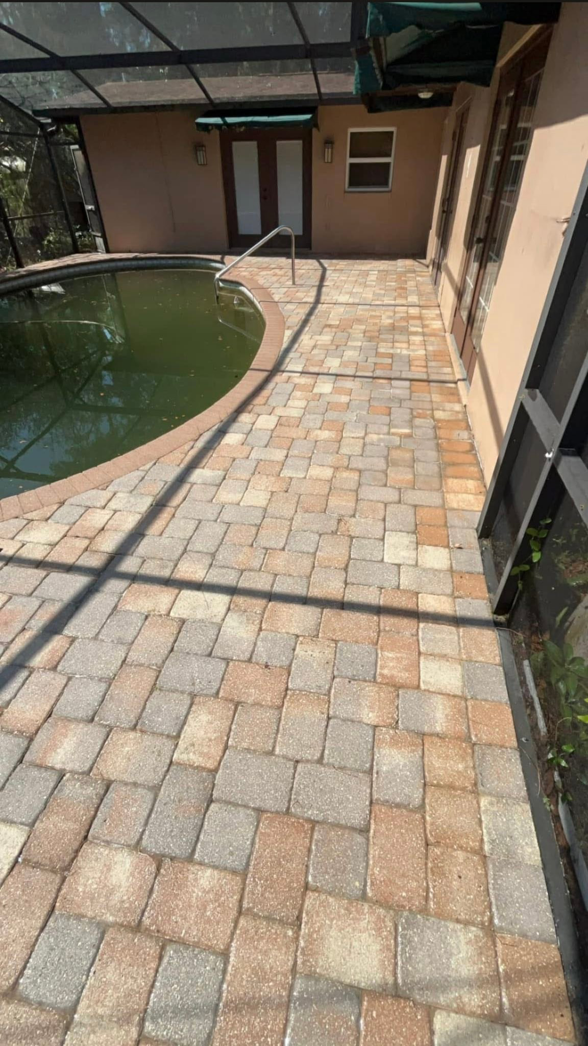 Pool deck after restoration — Jay's Pressure Washing
